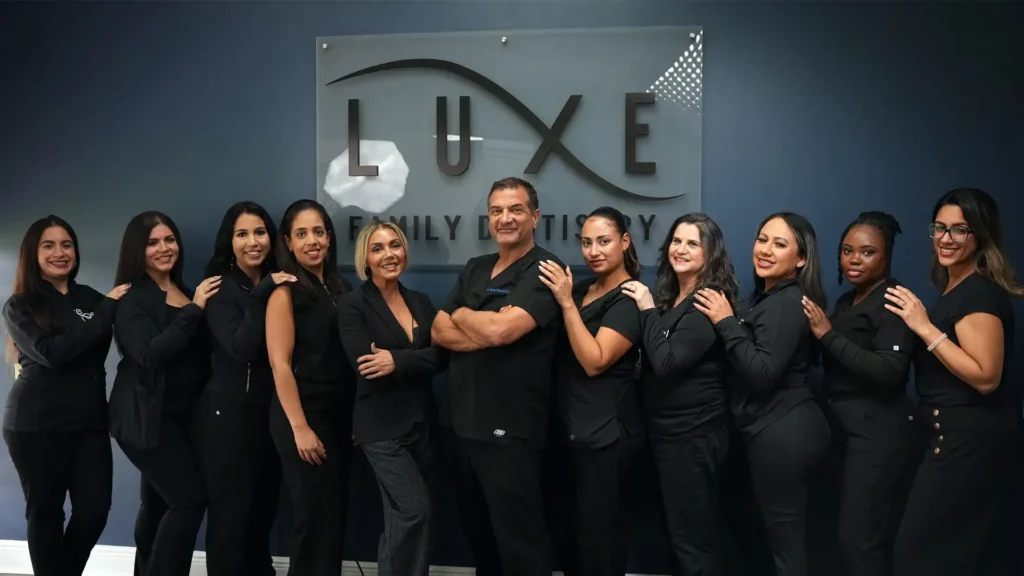 Luxe Dental team at the Lauderhill dental office on N University Dr